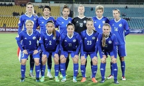 Женская сборная Казахстана узнала свою позицию в обновленном рейтинге ФИФА