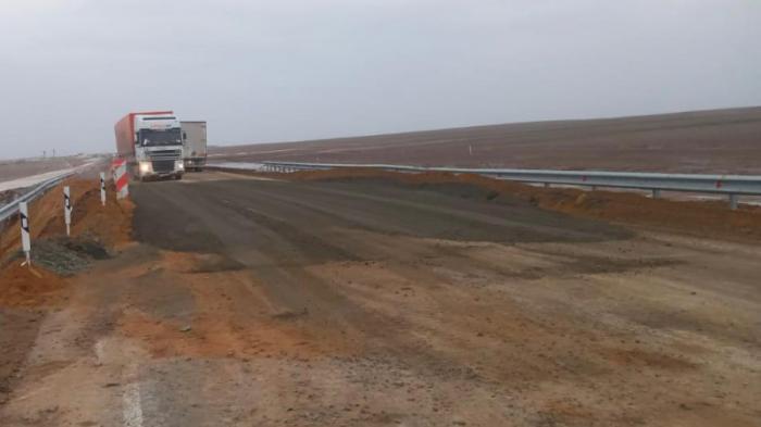 Размытый паводком участок трассы восстановили для движения авто в Актюбинской области
                02 апреля 2022, 21:01