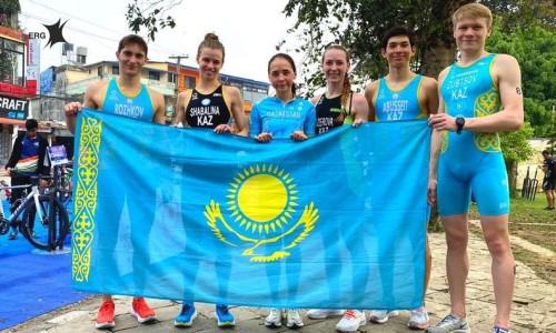 Казахстанка выиграла чемпионат Южной Азии по триатлону