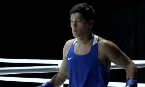 Чемпион юношеской Олимпиады по боксу из Казахстана побил индийца и вышел в полуфинал международного турнира