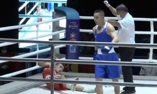 Видео нокаута за минуту, или Как сын легенды казахстанского бокса замесил соперника