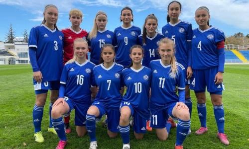 Женская сборная Казахстана до 19 лет с разгрома стартовала в отборе Евро-2022
