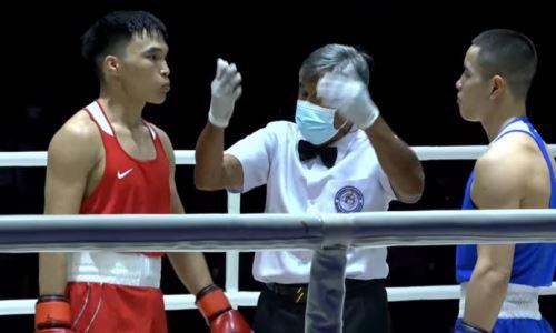 Казахстанские боксеры устроили кровавую «рубку» в полуфинале турнира в Таиланде