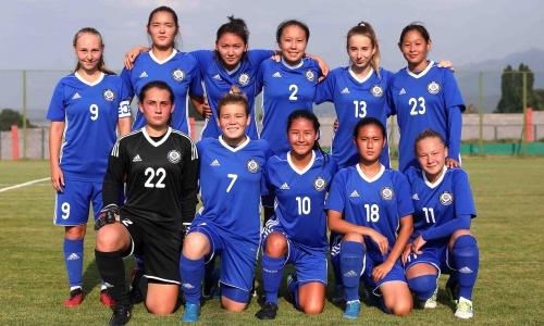 Женская сборная Казахстана по футболу до 19 лет забила первый гол за четыре года