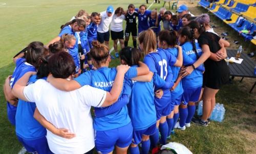Женская сборная Казахстана до 19 лет потерпела второе поражение в отборе на Евро-2022