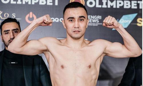 Казахстанский боксер подписал контракт с зарубежным промоушеном