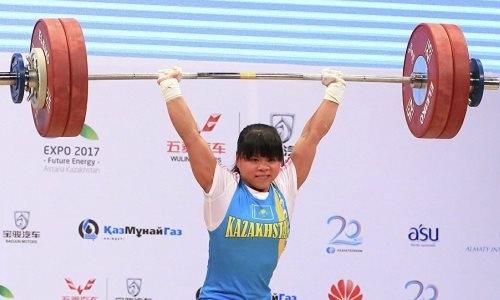 Зульфия Чиншанло подняла олимпийский рекорд на чемпионате Казахстана. Видео