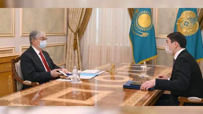Президент Токаев принял нового главу 