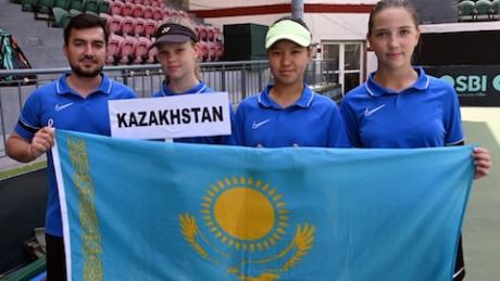 Казахстанские теннисистки узнали соперниц по квалификации чемпионата мира до 14 лет