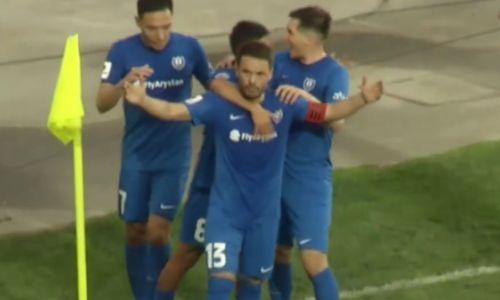 «Туран» «паненкой» в седьмом туре забил свой первый гол сезона в ворота «Кайрата». Видео