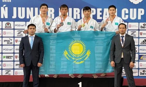 Казахстанские дзюдоисты завоевали пять медалей на Кубке Европы в Польше