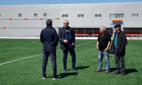 Президент ПФЛК ознакомился с футбольной инфраструктурой Караганды