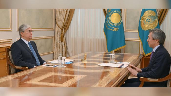 Президент Токаев принял главу 