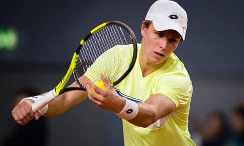 Теннисист из Казахстана безуспешно стартовал в парном разряде турнира в Чехии
