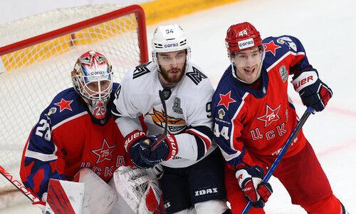 Диц помог ЦСКА одержать вторую победу подряд и совершить камбэк в финале плей-офф КХЛ