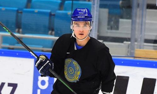 Хоккеист из европейской лиги прибыл в расположение сборной Казахстана