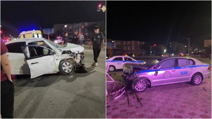 Авария с участием полицейского авто произошла в Актау
                30 апреля 2022, 12:19