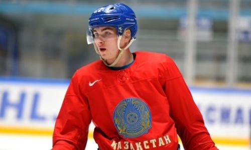 Хоккеист сборной Казахстана поделился настроем на матчи с Латвией и назвал свою главную цель