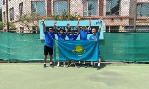 Юношеская сборная Казахстана по теннису впервые в истории пробилась на чемпионат мира