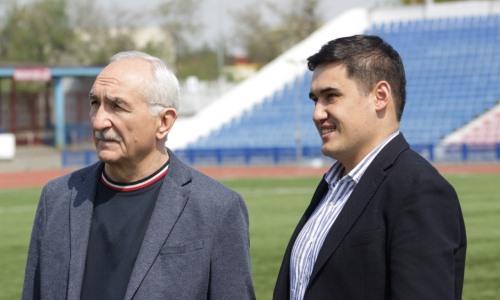 Президент ПФЛК ознакомился с футбольной инфраструктурой Павлодара