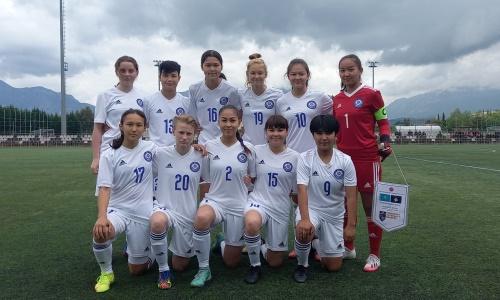 Женская сборная Казахстана до 17 лет стартовала с крупного поражения на «Кубке Развития УЕФА»