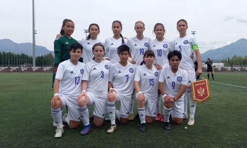 Женская сборная Казахстана до 17 лет потерпела второе поражение на «Кубке Развития УЕФА»