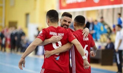 «Кайрат» разгромил «Рахмет» в первом матче плей-офф чемпионата Казахстана