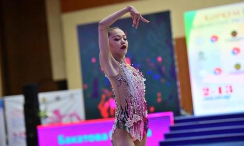 Определились победители и призеры чемпионата Казахстана по художественной гимнастике