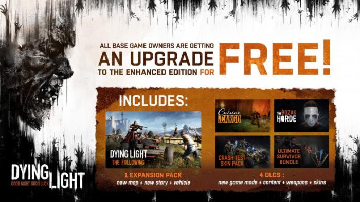 Обычная версия Dying Light обрела бесплатное улучшение до Enhanced Edition