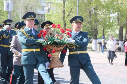 Сотрудники и ветераны ДЧС Карагандинской области почтили память погибших героев