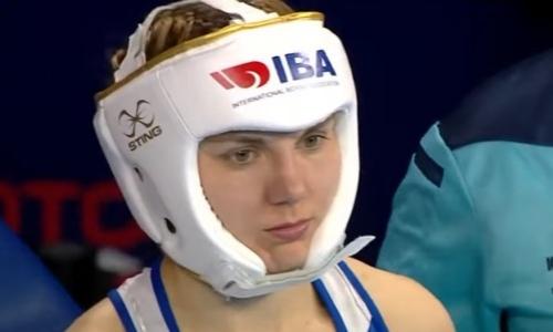 Видео полного боя, или Как Казахстан нокаутом в первом раунде стартовал на женском  ЧМ-2022 по боксу