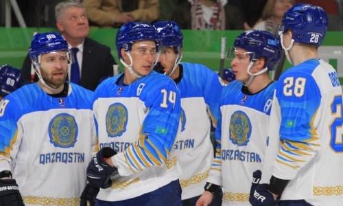 Появилось расписание прямых трансляций матчей сборной Казахстана на ЧМ-2022 по хоккею