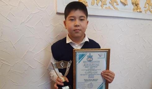 Девятилетний карагандинец завоевал Гран-при республиканского конкурса народно-традиционного искусства