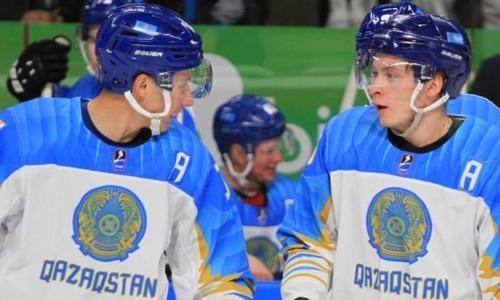Назван победитель стартового матча сборной Казахстана на ЧМ-2022 по хоккею