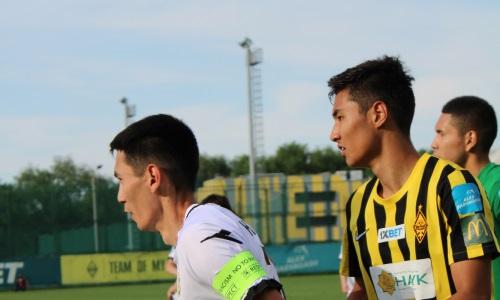«Кайрат-Жастар» и «Женис» победителя не выявили в матче Первой лиги