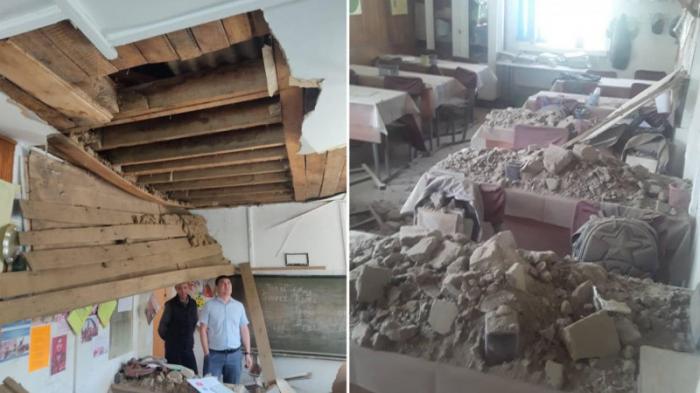 На юге Кыргызстана во время урока обрушился потолок школы
                17 мая 2022, 15:58