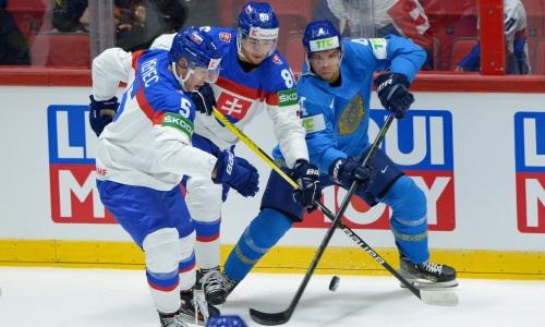 Видеообзор матча Казахстан — Словакия на ЧМ-2022 по хоккею