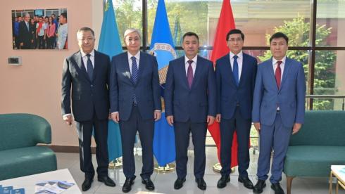 Президент Токаев посетил открытие филиала КазНУ в Бишкеке