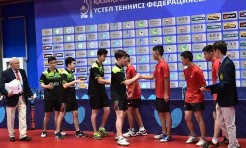 Сборная Казахстана по настольному теннису завоевала путевку на юношеский чемпионат Азии