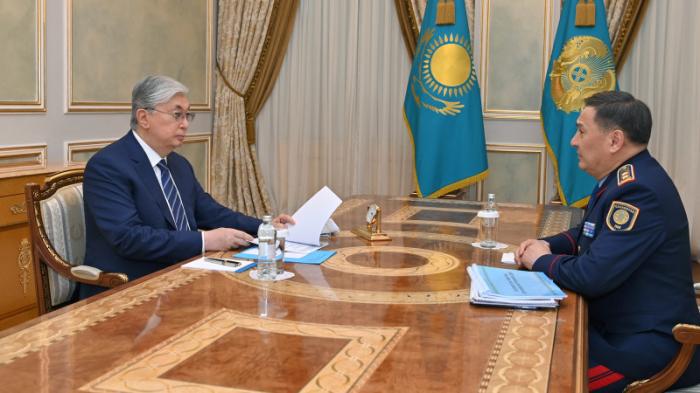 Токаеву доложили о криминогенной обстановке в Казахстане
                03 июня 2022, 17:19