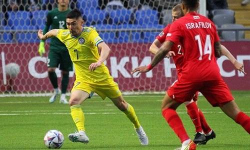 УЕФА опубликовал статистику матча Казахстан — Азербайджан в Лиге наций