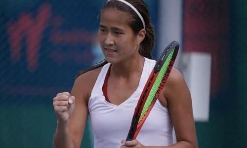 Казахстанская теннисистка одержала победу в полуфинале парного турнира в Европе