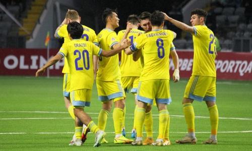 Шесть футболистов сборной Казахстана попали в символическую команду первого тура Лиги наций