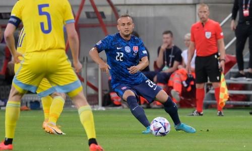 Словакия стала историческим соперником сборной Казахстана в матче Лиги наций