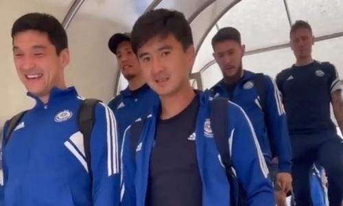 Сборная Казахстана прибыла в Сербию на матч Лиги наций. Видео