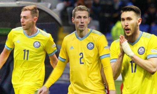 Футболисты сборной Казахстана отметили юбилей во время громкой сенсации