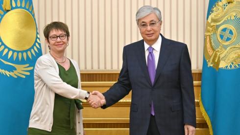 Токаев встретился с президентом ЕБРР