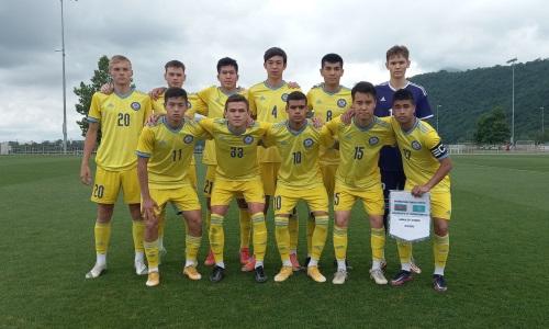 Юношеская сборная Казахстана уступила в матче с Азербайджаном