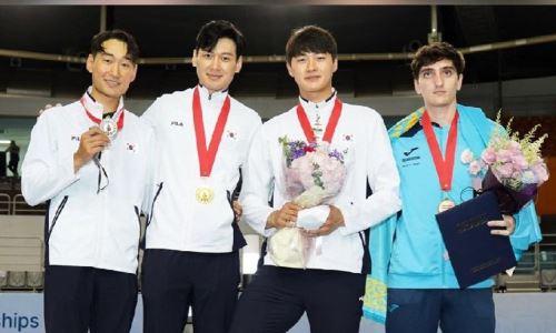 Казахстанец завоевал «бронзу» чемпионата Азии по фехтованию