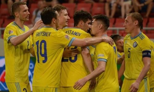 Сборная Казахстана по футболу снова переписала историю